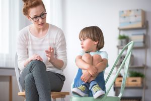 Boy and Teacher